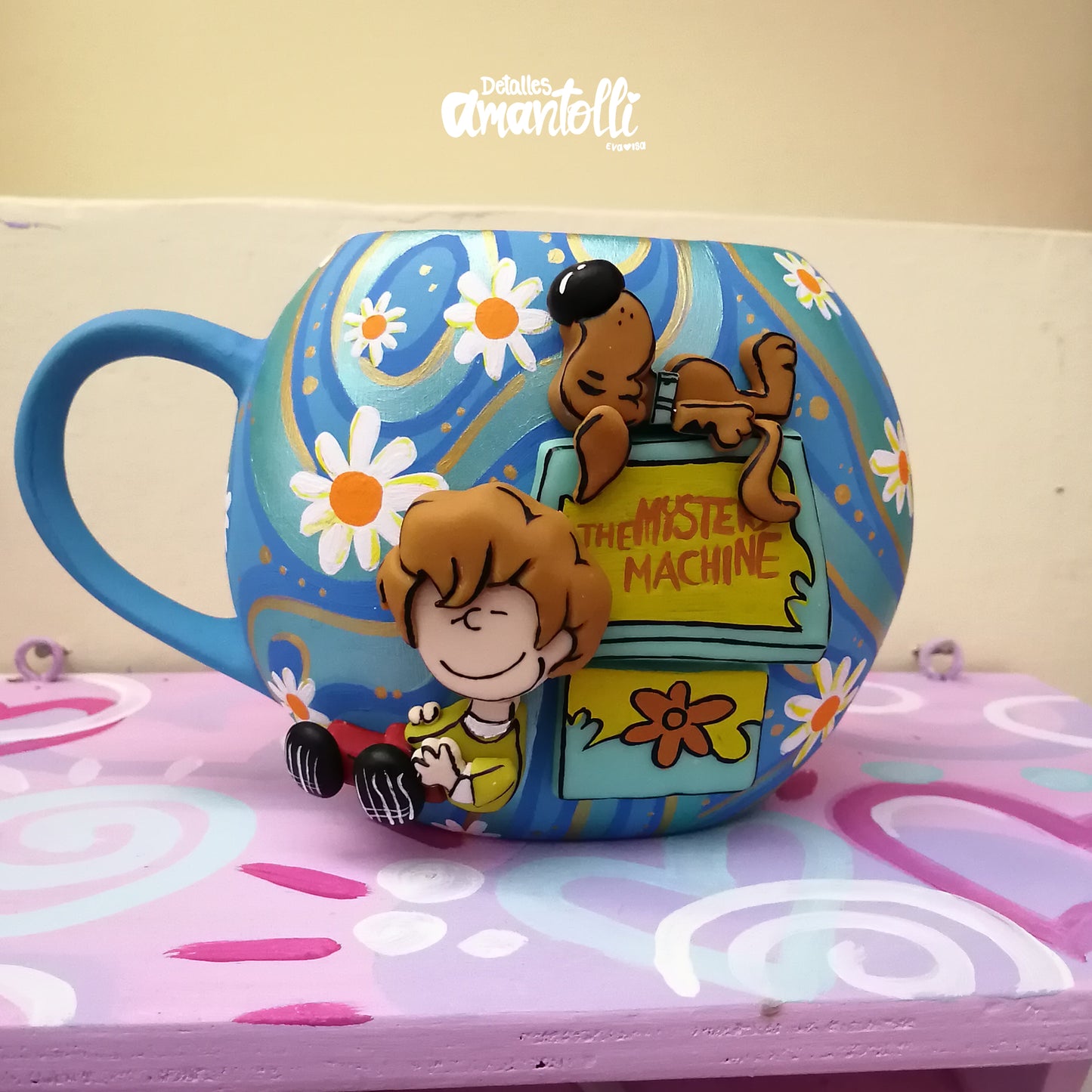 Taza Luneta Scooby Doo