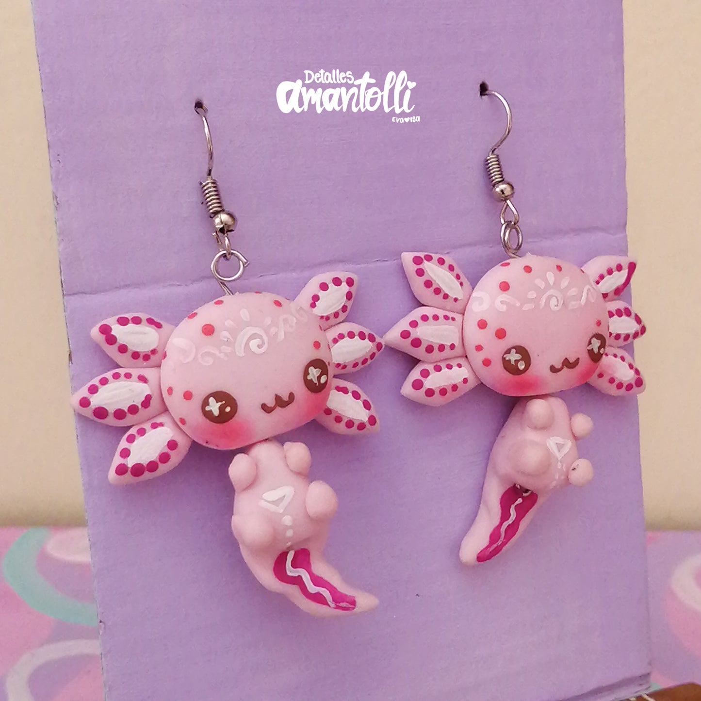 Aretes Ajolote