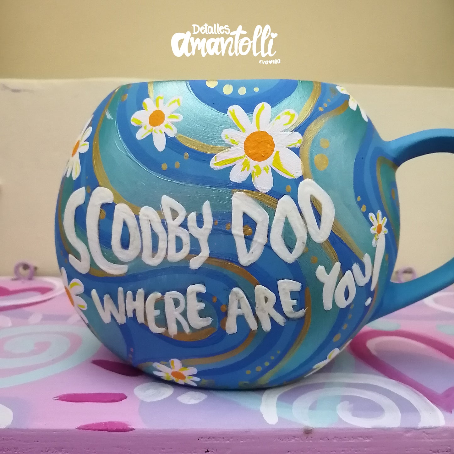 Taza Luneta Scooby Doo