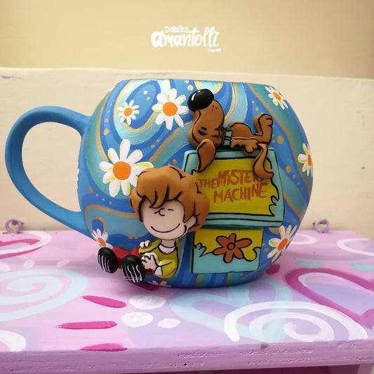 Taza Luneta Scooby Doo