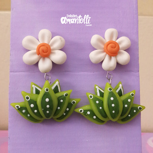 Aretes Maguey